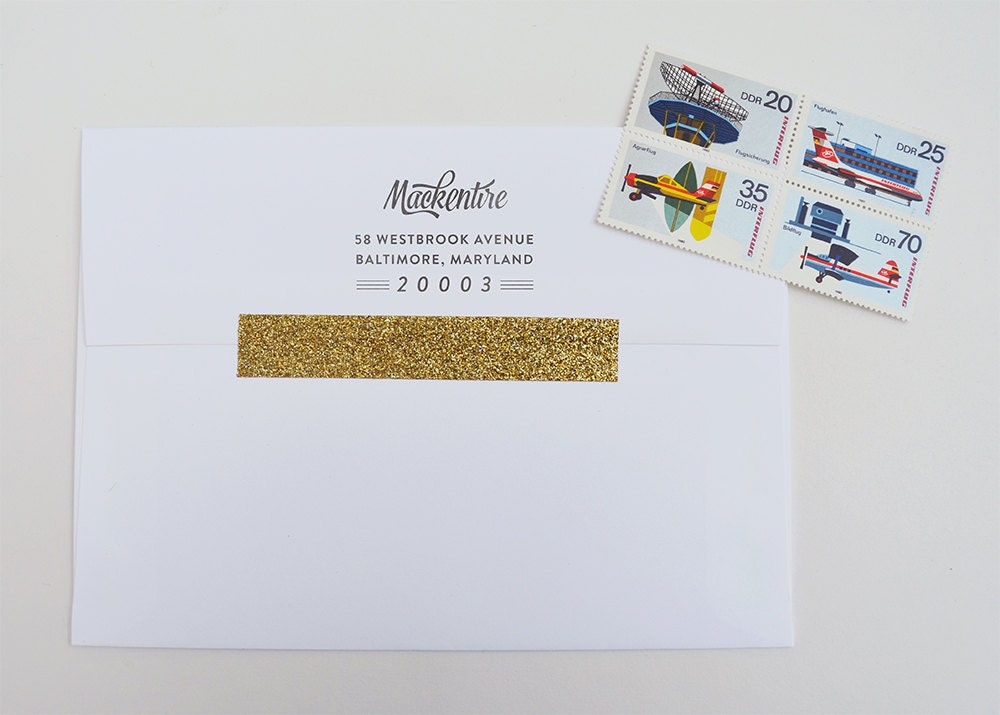 Signage Custom Return Address Stamp