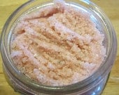 Pomegranate Vanilla Coconut Body Scrub - Cleanse, Exfoliate, Moisturize in one Organic, Vegan, Nut Free