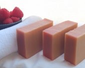 Raspberry Sweet Pea Goat's Milk Soap