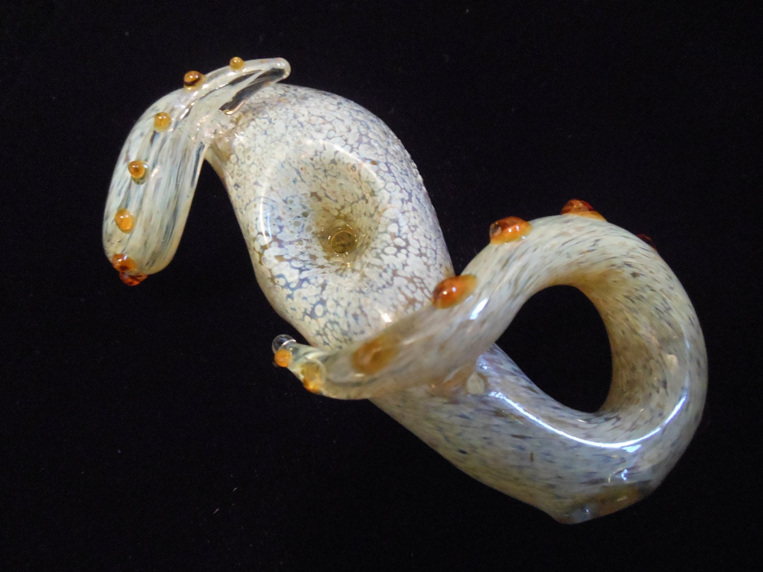 Glass Pipe - Blown Glass Pipe - Tobacco Pipe - Tobacco - Octopus - Octopus Tentacle