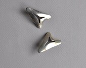 Sterling Silver Modernist Earrings - Folk Art - Mexico