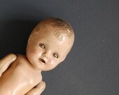 Vintage Doll Composition Creepy Antique Toy