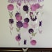Dahlia and Butterfly Paper Decorative Mobile