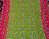 cotton Kantha Quilt throw