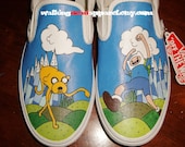 Handpainted Adventure Time Shoes (VANS)