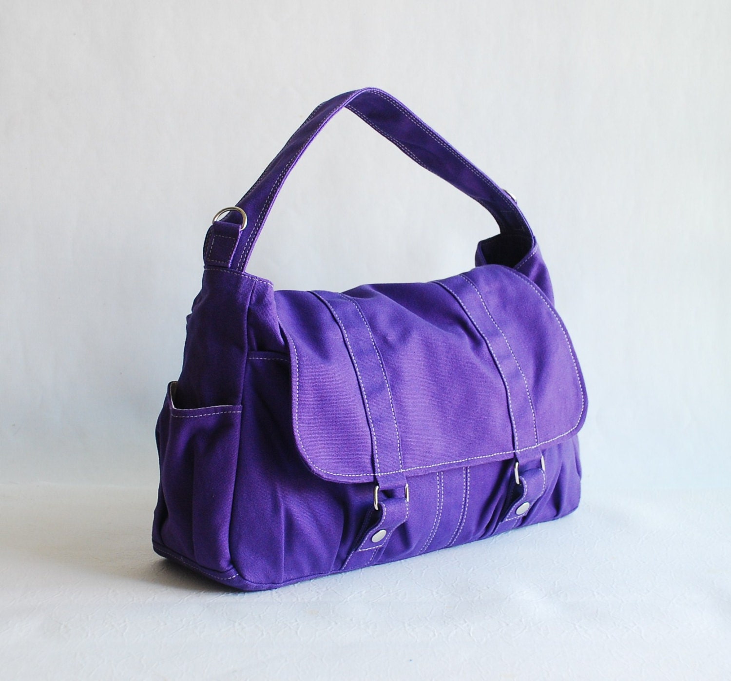 Mother's Day SALE up to 20% - Pico2 in Purple (Water Resistant) Purse / Laptop / School / Shopping / Shoulder / Messenger / Handbag / Travel