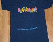 Vintage 1980s 1981 Beatlemania Movie Musical T-Shirt The Beatles Blue Tee Shirt