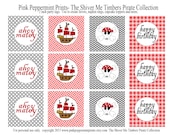 NEW INSTANT DOWNLOAD The Shiver Me Timbers Pirate Collection Printable 2 inch Party Circles Tags