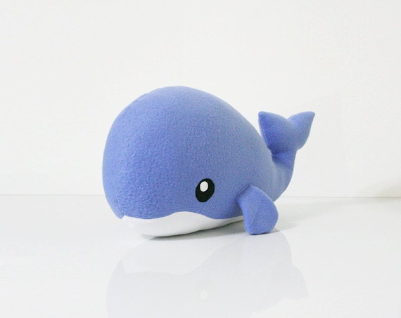 Whale Pillow - Blue Whale Pillow - Kids Pillow