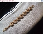 Vintage Sperry Bracelet Goldtone Designer Signed 1950s 1960s Collectible Rare Jewelry Modernist Mid Century