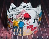 Original Star Trek and Enterprise Themed Reversible Fabric Crown