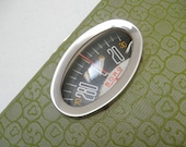 Vintage Bathroom Scale - 60s Borg in Avacado Green - Retro Mad Men Kitsch Home Decor - 60s Prop