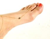 Slave Anklet, 14kt Gold Filled Chain, Evil Eye, Evil Eye Anklet, Body Chain, Evil Eye Jewelry, Gold Filled Anklet, Delicate Anklet