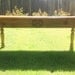 Monogrammed Family Farm Table - Made with Reclaimed Wood