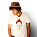 Life Aquatic, Steve Zissou,  V Neck T Shirt, 100 Percent Cotton Graphic T Shirt