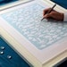 Unique Wedding Guest Book - The Beachwik - A Peachwik Interactive Art Print - 100 guest sign in - Sea, Beach & Ocean Weddings