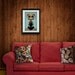 Chihuahua Dog Calaca - Sugar Skull Day of the Dead - PRINT of original illustration by Ganbatte - 9.1 in x 7.5 inch