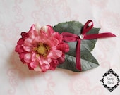 Mori girl flower hair clip / broach 1