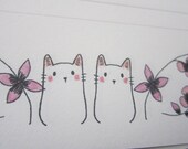 long-letter / garden cat