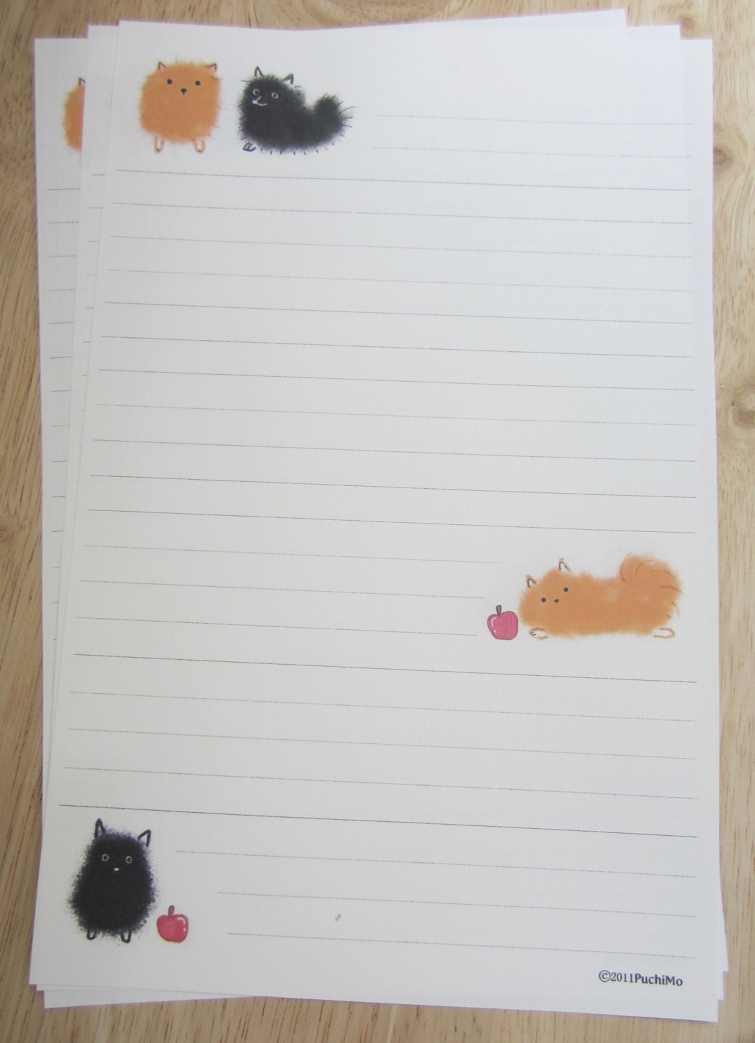 letter paper / Pom - B