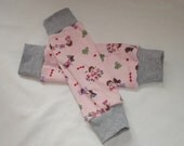 sweet Princess  warm lining Knit Legwarmers for Babies and Kids Sz 3Mth to 3Years