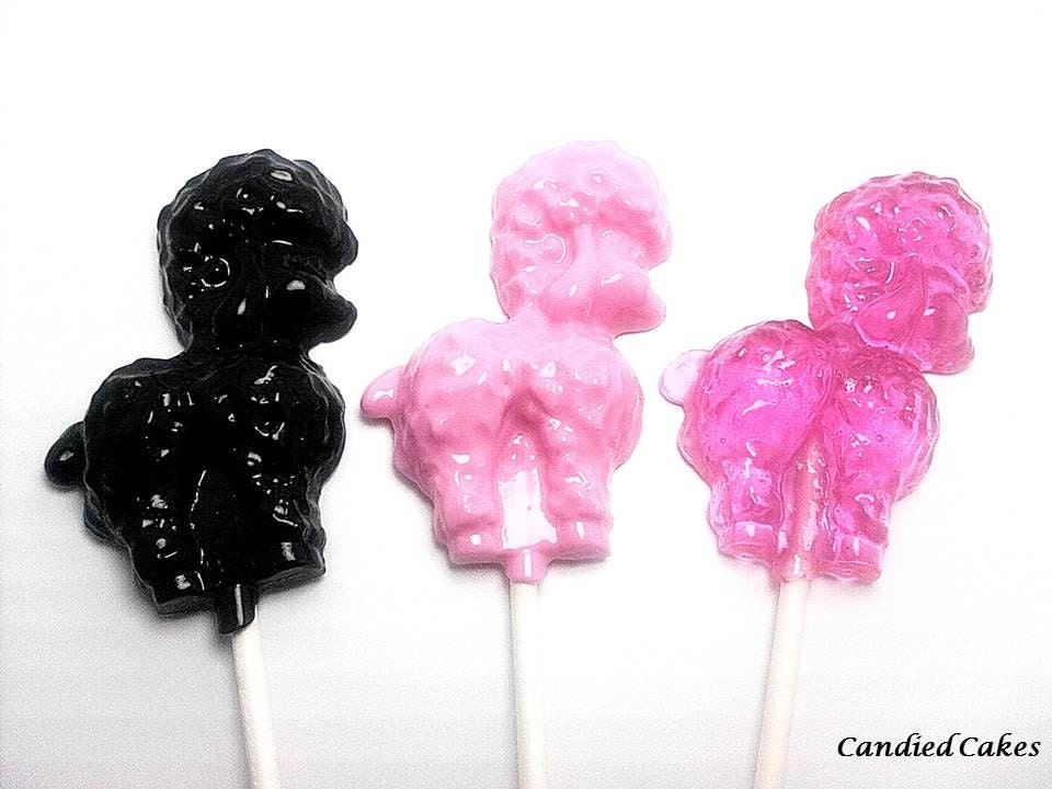 Buy 5 Get 5 Free - FRENCH POODLE lollipops -  Hard Candy