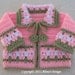 PDF Instant Download - Crochet Pattern 045 - Blossom Baby Jacket - 3, 6, 12, 24 months
