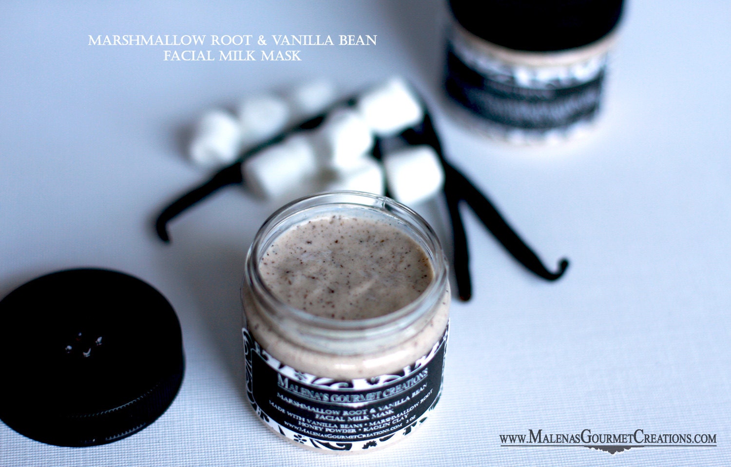 Marshmallow Root and Vanilla Bean Facial Milk Mask