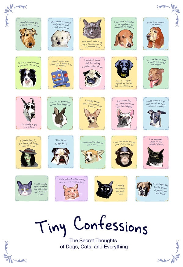 Tiny Confessions 13x19 poster