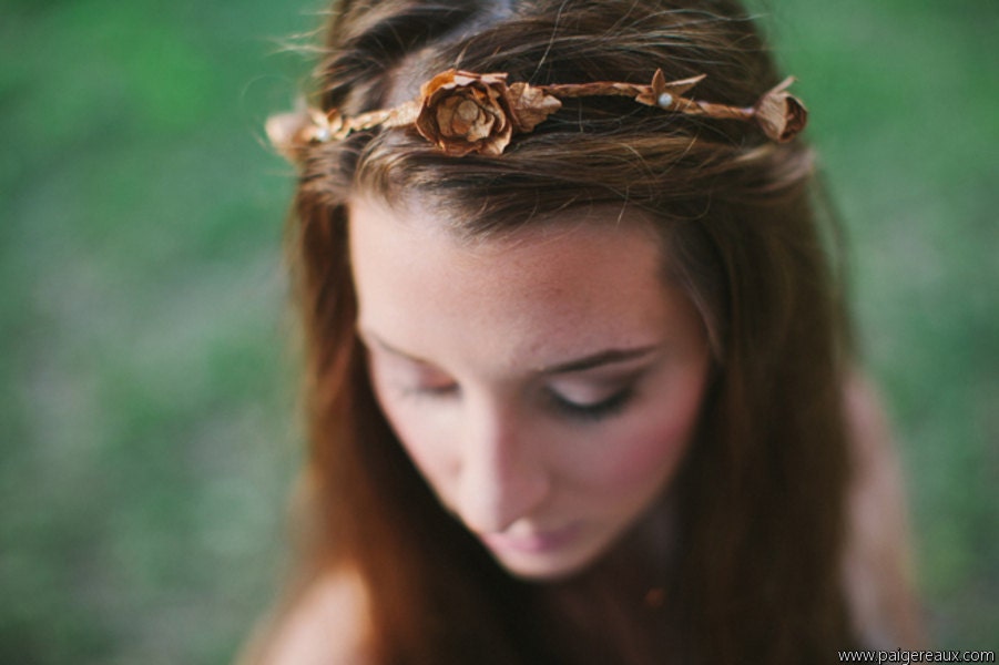 Handcrafted Paper Bridal Crown