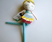READY TO SHIP-Millie limited edition Cloth Doll