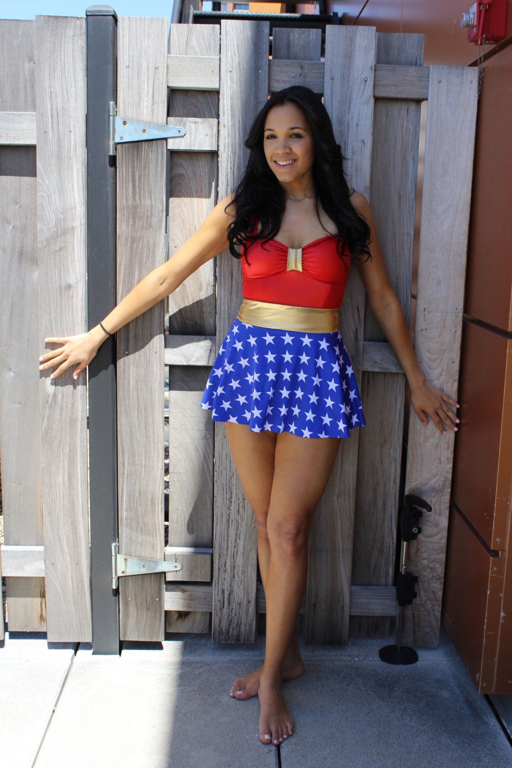 Skirt for wonder women bathing suit