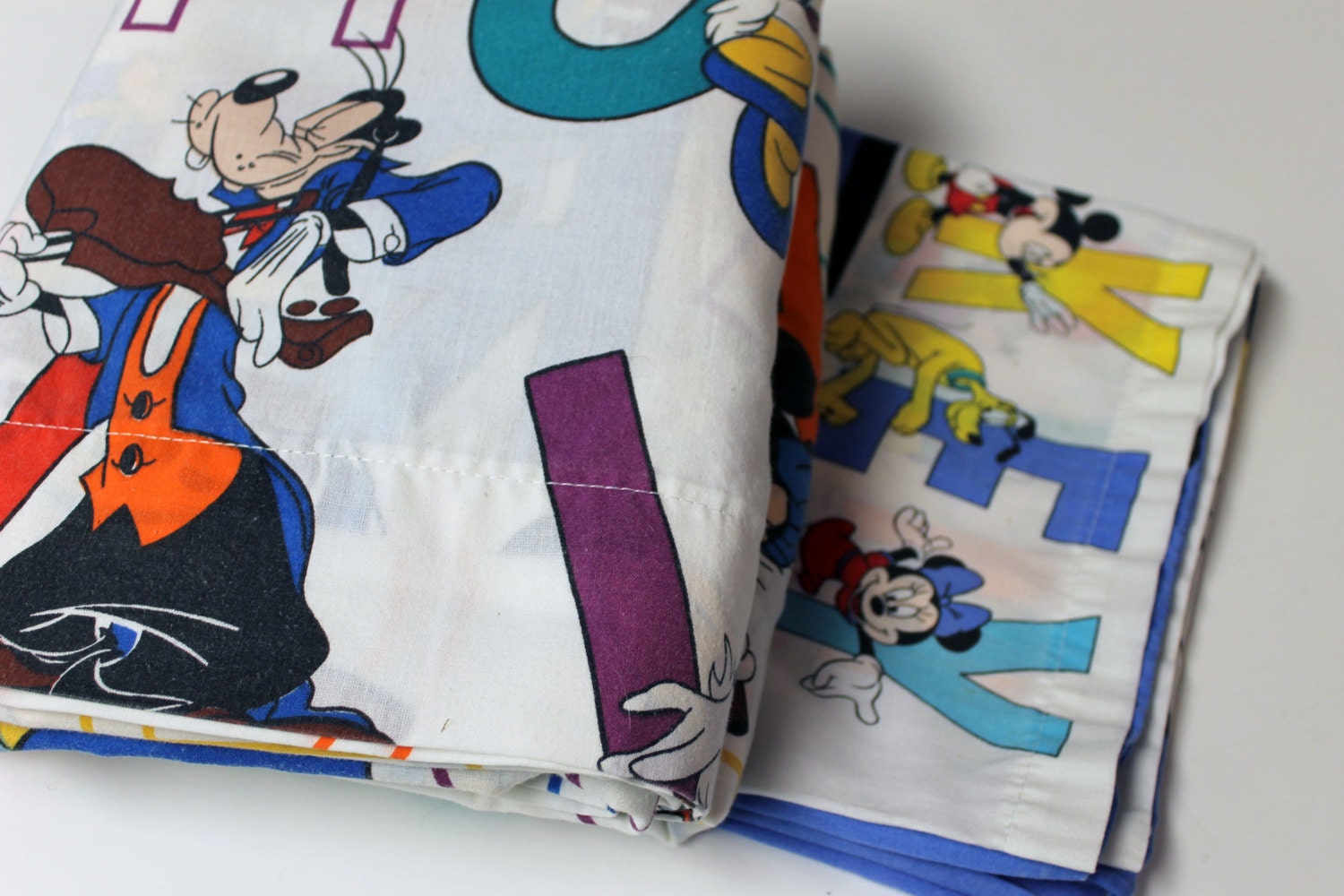 Disney Mickey Mouse Alphabet Bed Sheet Set