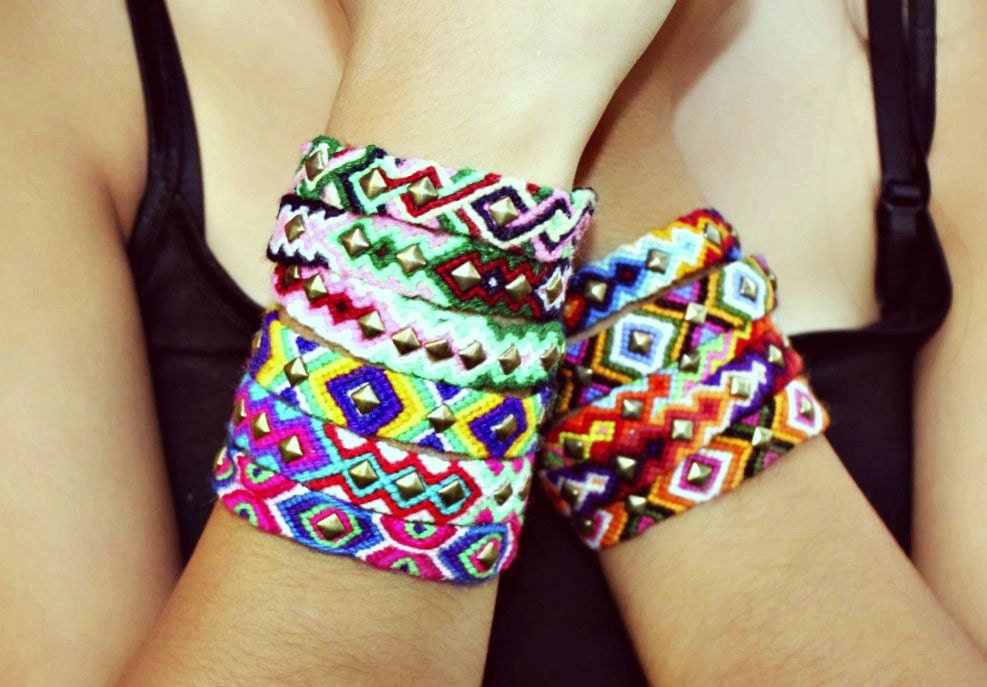 Studded Friendship Bracelet