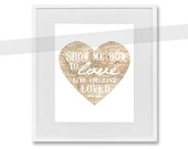 Love Like You- world map heart print 8x10 bible verse wall art Kingdom Collection - All Proceeds go to Compassion International