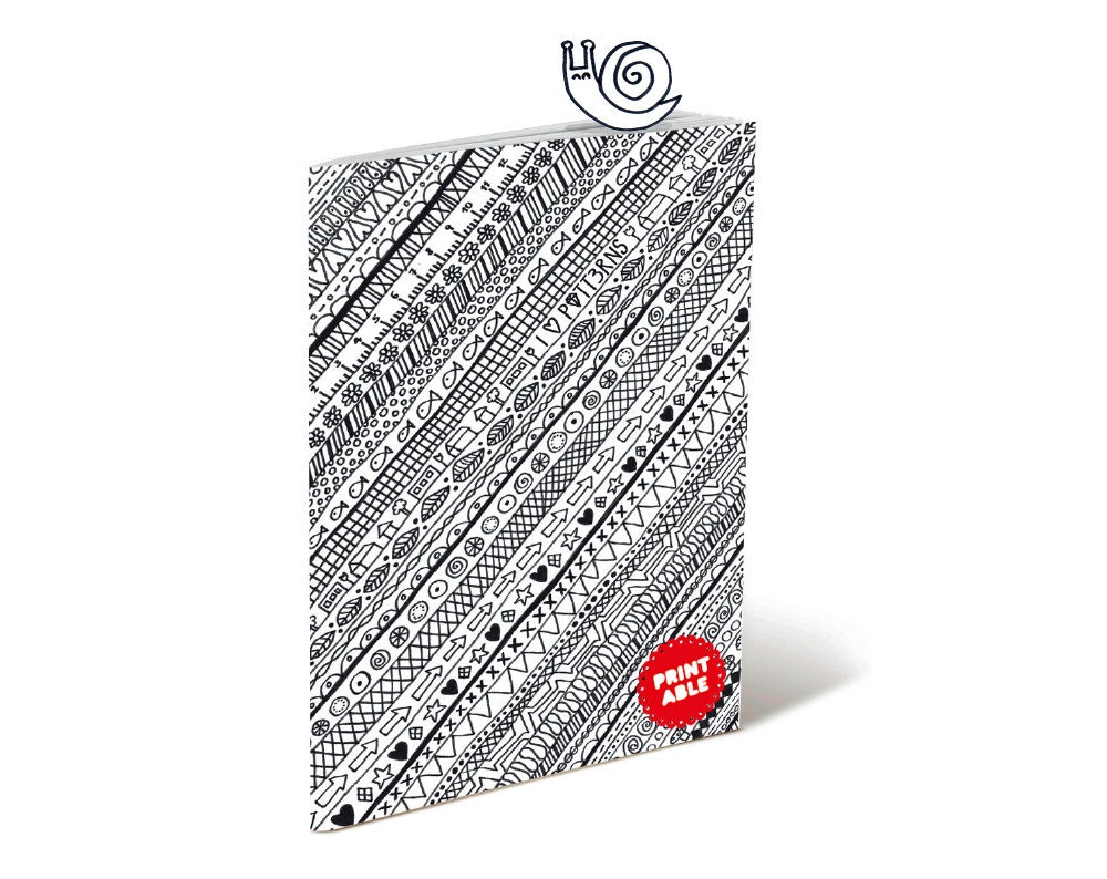 I love Patterns Booklet for Crafting and Snaillmail (printable)