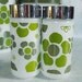 Anchor Hocking Pop Art Glass Canister Set - Retro Glass Canisters - Retro Kitchen Canisters - Glass Retro Canisters
