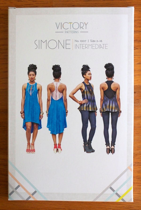 Simone Printed Sewing Pattern