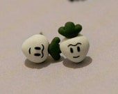 Nintendo Mario Turnip Earrings