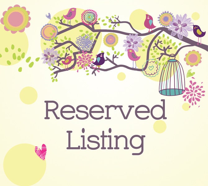 Reserved for leyda