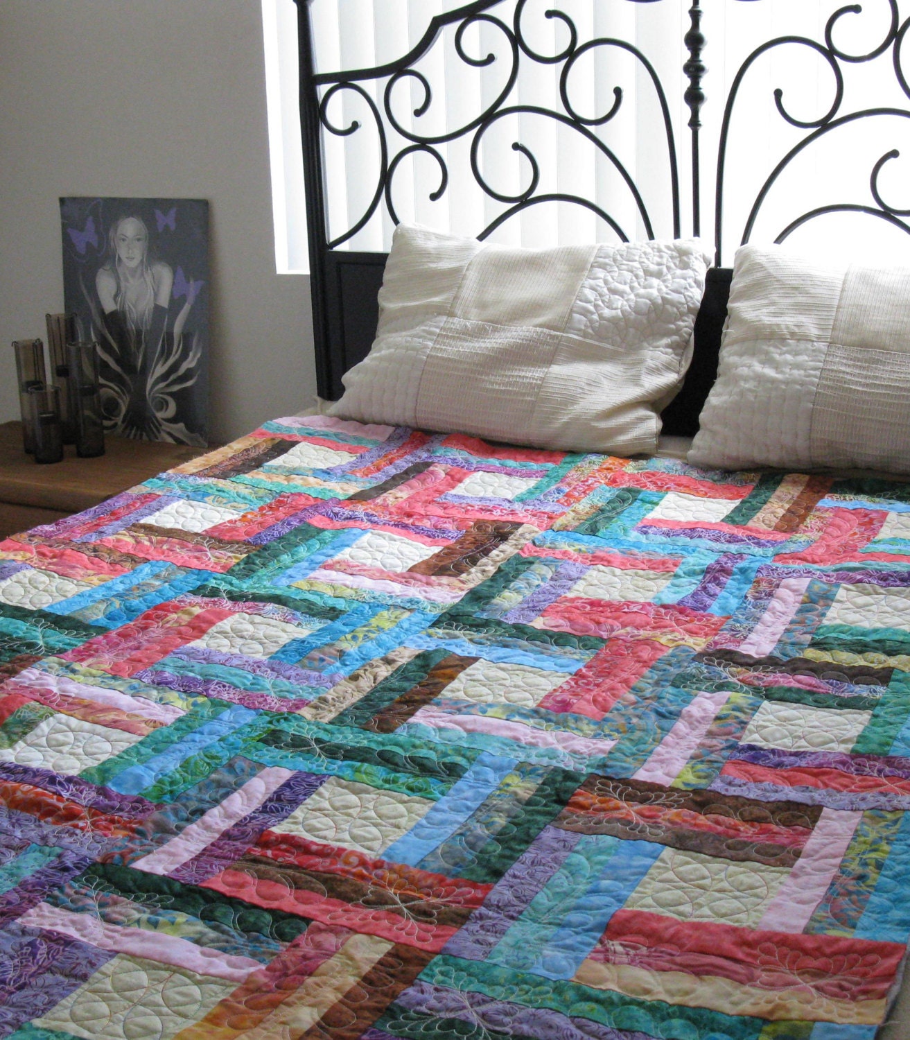 Lap Quilt - Batik