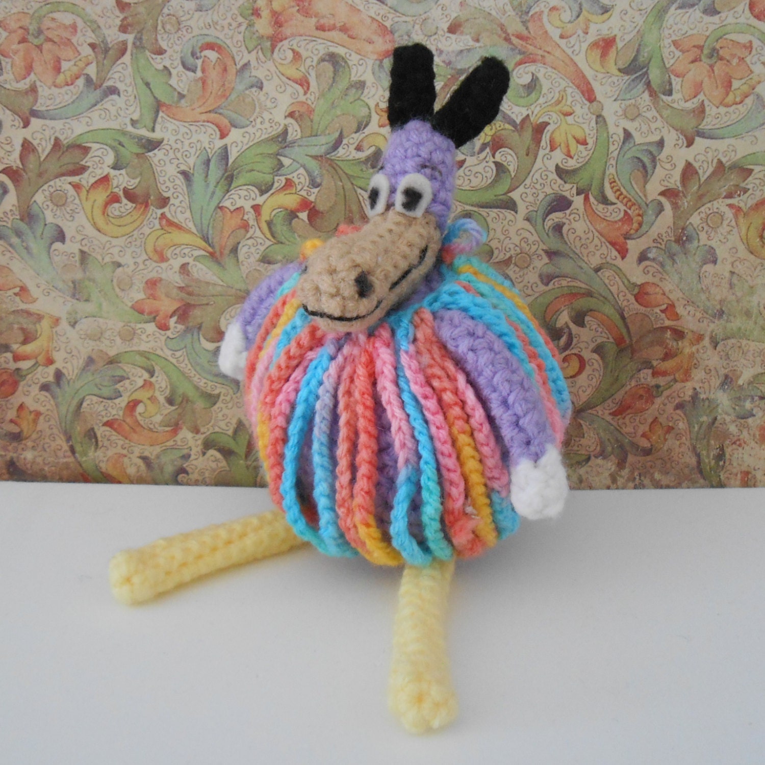 Fat Toontown Horse Plushie in Clown Suit