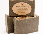 Tea Tree Oil & Kelp Complexion Soap Vegan Organic 4 oz.