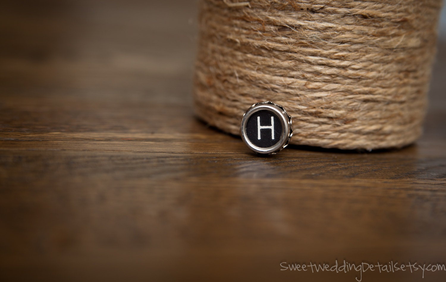 Typewriter Key Lapel Pin for your groom, groomsmen, father, or special someone in your life