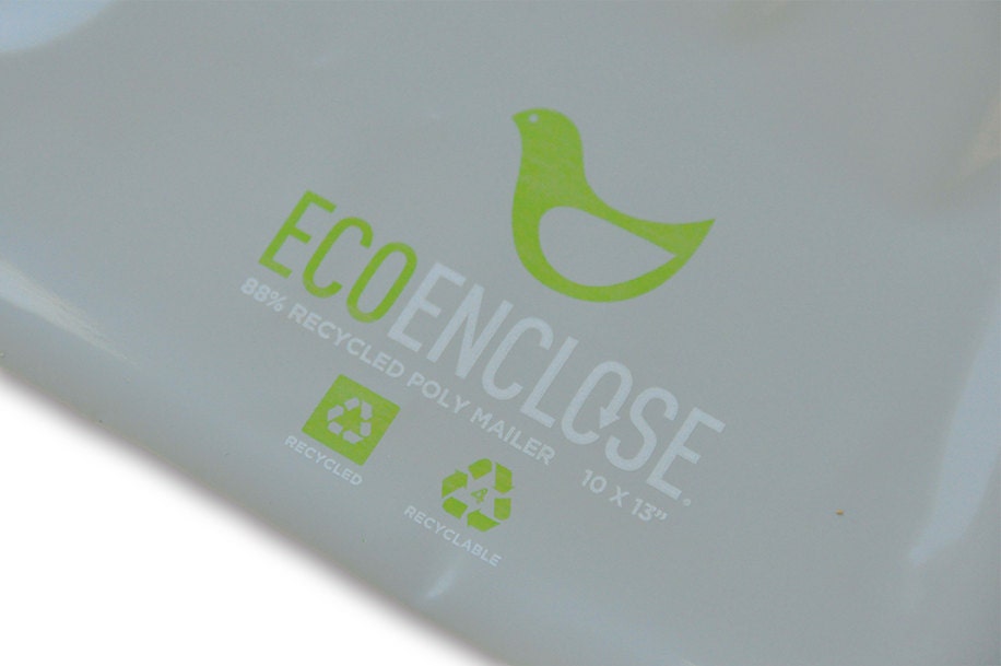 100 - 10 x 13" - Recycled Poly Mailer