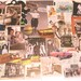 Lot of 33 Americana Book Clippings Cut Outs Vintage photos Images for scrapbooking collage altered art (Lot 3)