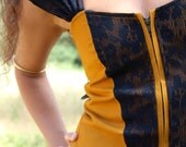 Anokhi Corset - Jean Lace Open Back Top - Boho Gypsy