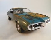 Firebird by pontiac 1/24 scale model car in green