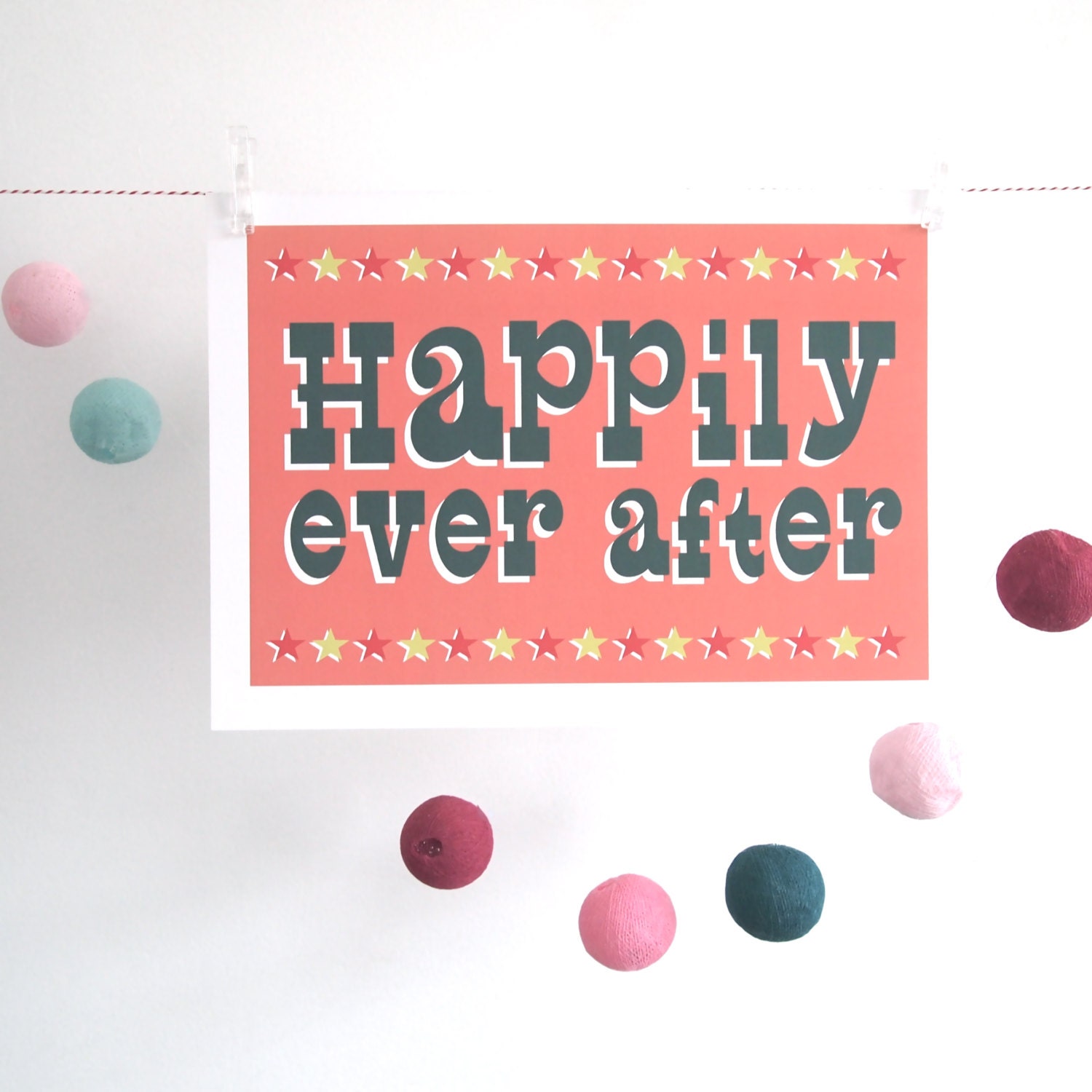Happily Ever After A3 print