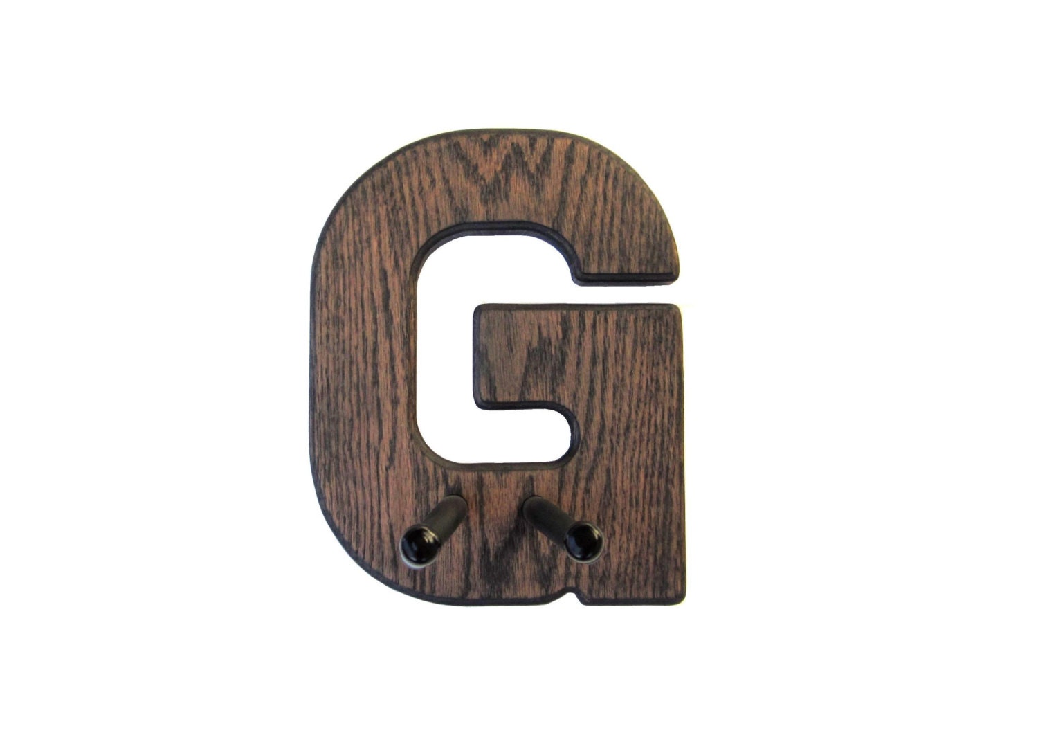 INITIAL GUITAR HANGER / Routered Edges / Black Zero Voc Finish